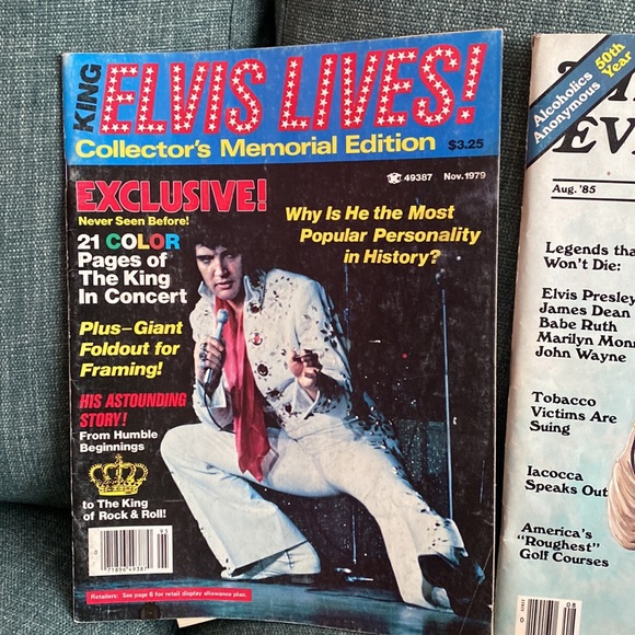 5 Retro Elvis Magazines with excellent photos and articles - Picture 4 of 12